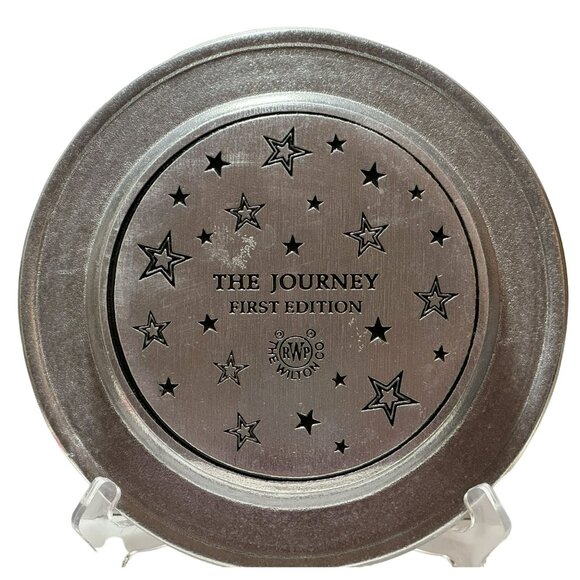 Wilton The Journey First Edition Magi 9" Armetale Christmas Plate Plate Vintage - Picture 3 of 3